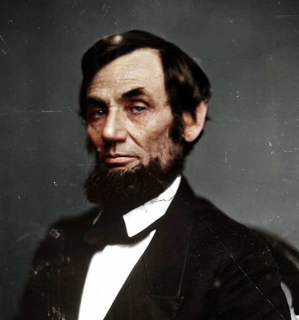 Abraham-Lincoln colorized