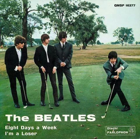 Beatles on the green