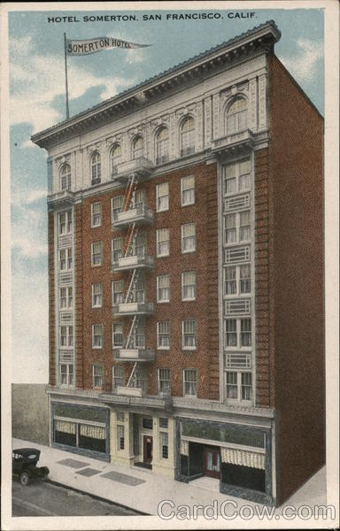 Hotel Somerton, 440 Geary Street San Francisco, CA