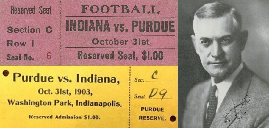 IU Purdue ticket pair leslie