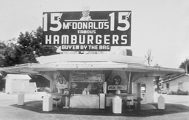 FOOD HISTORY HISTORICAL FAST FOOD BURGER HAMBURGER RESTURANT CHAIN