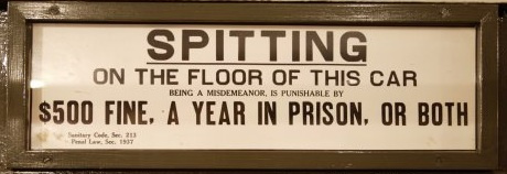 z nospittingsigntransitmuseum1916